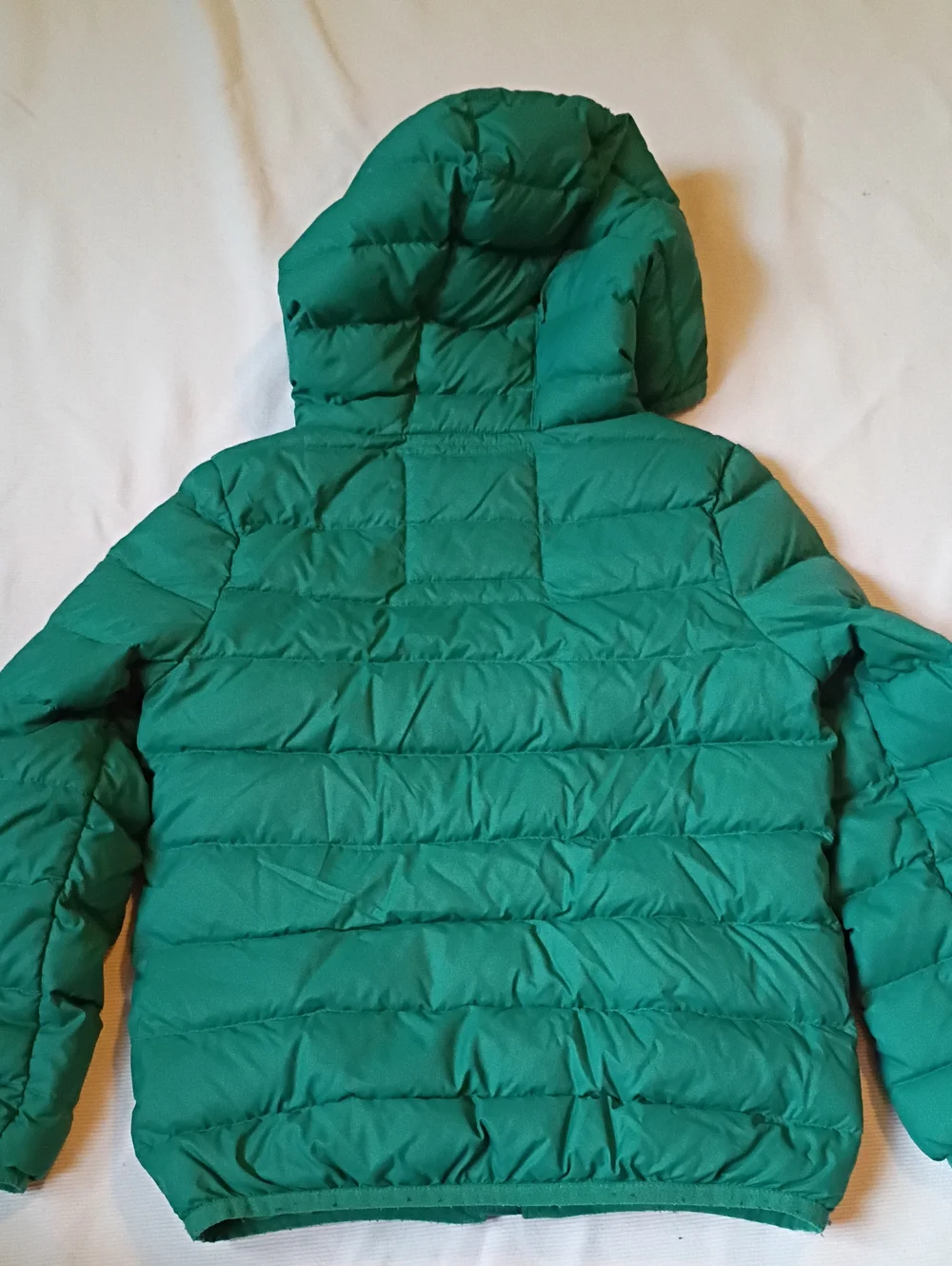 Hanna Andersson Green Hooded Puffer Jacket